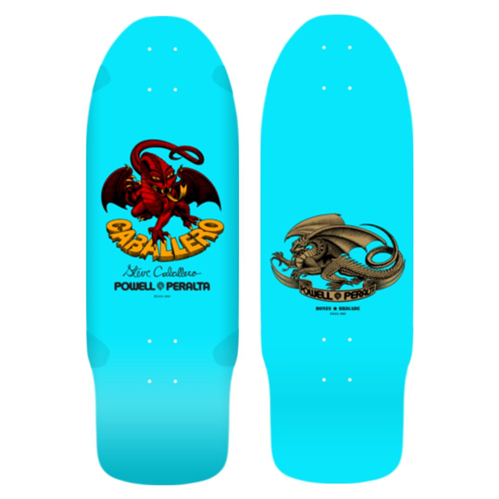 Powell Peralta BONES BRIGADE Caballero Series 15 Deck, Light Blue