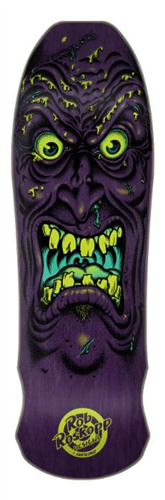 Santa Cruz Skate Roskopp Face Reissue, Purple, Size 9.5" x 31.0"