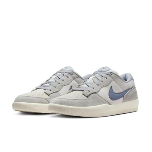 Nike SB FORCE 58 Shoe, WHITE/ASHEN SLATE-SAIL-WOLF GREY