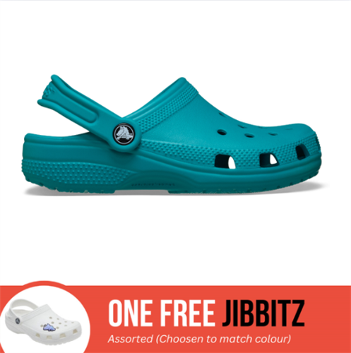 Crocs Classic Clog Toddler, Turbo Teal