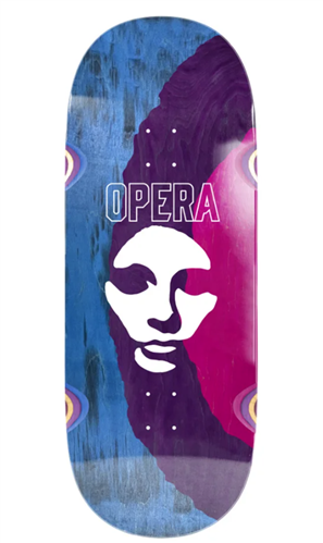 Globe Opera Triple Torn Mask Skateboard Deck