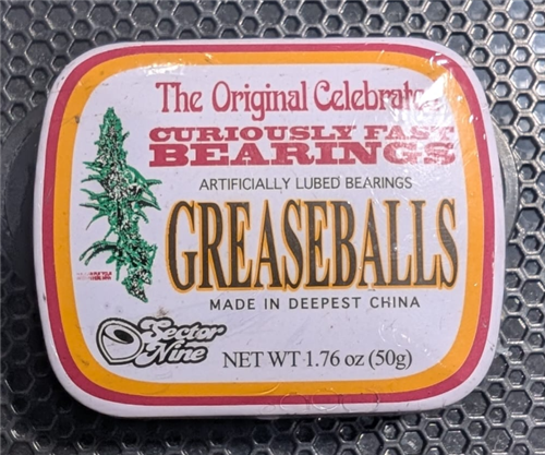 Sector 9 Longboards Greaseballs – Carbon Steel Abec 3 Ball Bearings (8 Pack)