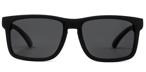 Carve Goblin Recycled Polarised Sunglasses, Black