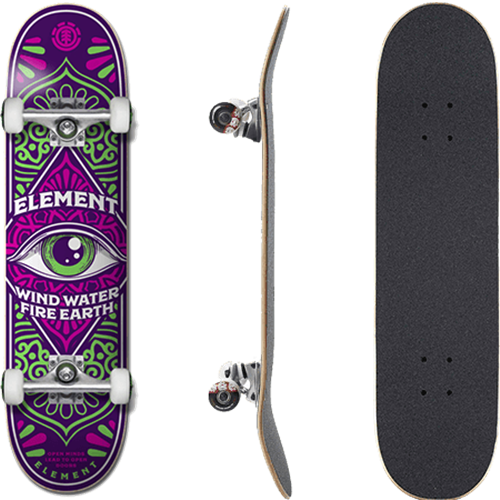 Element Third Eye Complete Skateboard, 7.75"