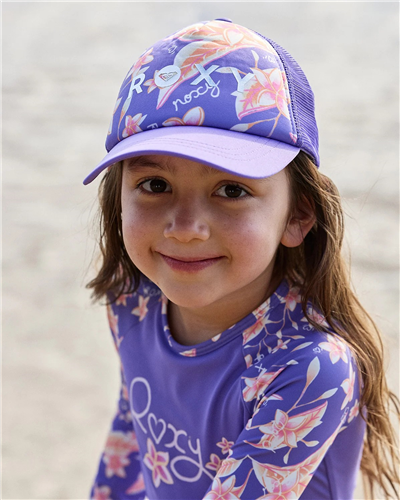 Roxy SWEET EMOTIONS CAP, DAHLIA PURPLE PLUMERIA LOVE