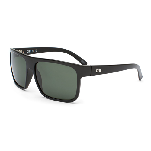 OTIS After Dark Polarized Sunglasses, Matte Black/Green Polar