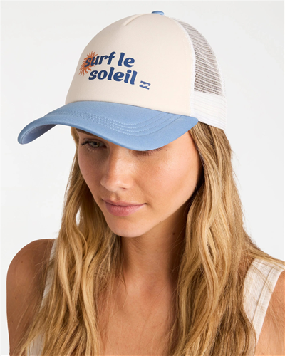 Billabong SURF LE SOLEIL TRUCKER CAP, BLUE HORIZON