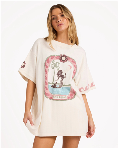 Billabong SECRET BEACH TOP, SALT CRYSTAL