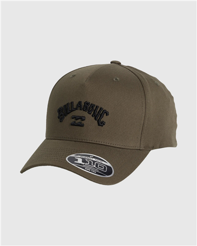 Billabong ARCH FLEXFIT 110 SNAPBACK CAP, COFFEE BEAN