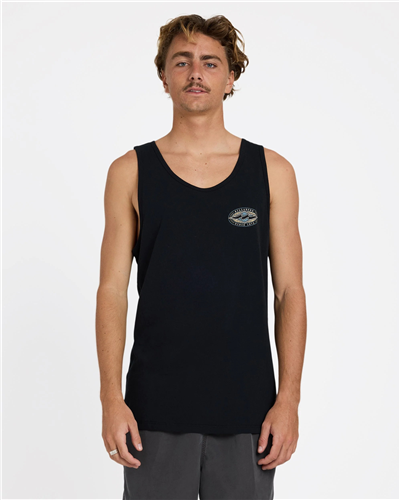 Billabong ROTAR DIAMOND TANK SNGLT, BLACK