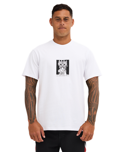 Quiksilver MARAKIHAU SS TEE, WHITE