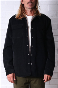 T&C THE RANCH CORD JACKET, BLACK