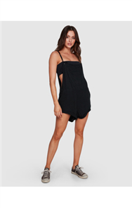 Billabong WILD PURSUIT OVERALLS, BLACK