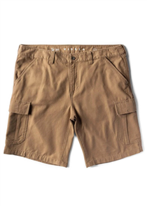 Vissla County Cargo Twill 21" Walkshort, Dark Khaki
