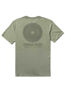 Vissla Day Rays Comp Lite Eco Drirelease Tee, Light Sage Heather