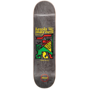 Almost Rasta Lion R7 Skate Deck, Lewis Marnell