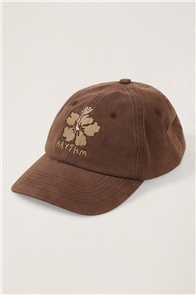 Rhythm KOKO FLORAL CAP, CHOCOLATE