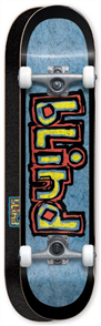 Blind OG Box Out First Push Complete Skateboard, Black/Blue 7.6"