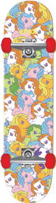 Enjoi My Little Pony Complete Skateboard Soft Wheels, Multi