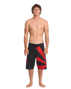 Billabong AI RISING SUN PRO 22" BOARDSHORT, BLACK/RED