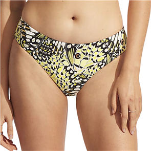 Seafolly Take Flight Retro Pant, Wild Lime