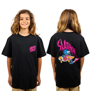 Santa Cruz OG SLASHER TEE, BLACK