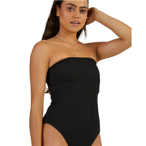Billabong SUMMER HIGH BANDEAU ONE PIECE, BLACK