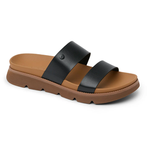 Reef VISTA LUXE THEA SLIDE, BLK/TAN