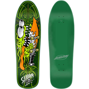 Santa Cruz Meek Pinstripe Slasher Green Pro 9.23In X 31.67In