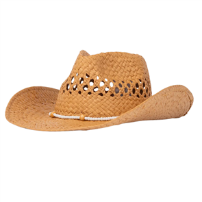 Rusty HOWDY COWBOY STRAW HAT, CA1
