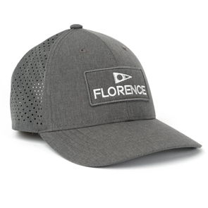 FLORENCE MARINE X Airtex Trucker Hat, Heather Grey