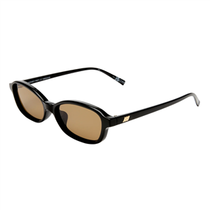 Le Specs HONEY POT SUNGLASSES, BLK/BRN MONO
