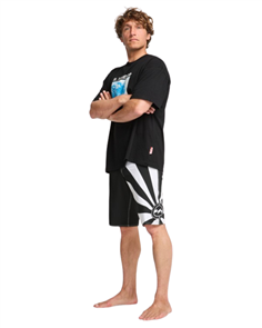 Billabong AI RISING SUN PRO 22" BOARDSHORT, BLACK/WHITE