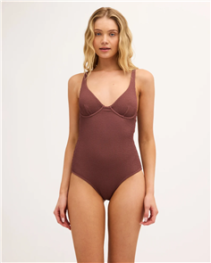 Billabong SUMMER HIGH RUBY ONE PIECE, ESPRESSO