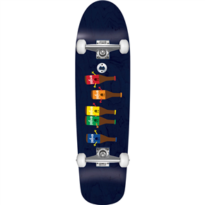 Enjoi Beer Run Skate Longboard Premium Cruiser, Black