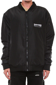 Thrasher Bomber Jacket, Black