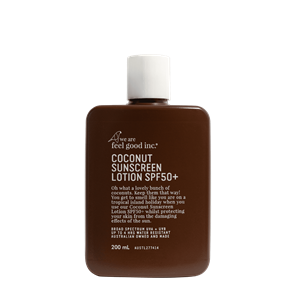 We Are Feel Good Inc SPF50+ COCONUT SUNSCREEN LOTION