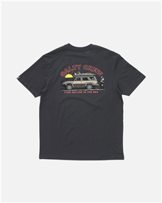 Salty Crew Get Ready Premium Ss Tee, Coal