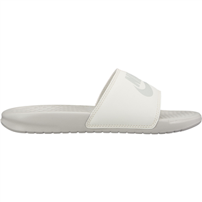 Nike Benassi "Just Do It." Sandal, Crimson Tint Grey