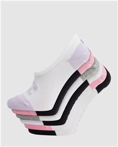 Billabong WOMENS INVISIBLE SOCK, 1 PAIR, BRIGHT