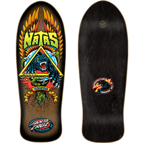 Santa Cruz Natas SC Panther Reissue 10.538in x 30.14in Deck
