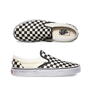 Vans CSO Slip on shoe, Black White Checker/White