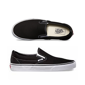 Vans CSO(Classic Slip-Ons) Shoes, Black White