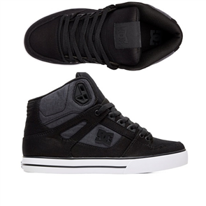 DC Pure Ht Wc Txse Mens Shoe Bkz, Blk Dark Used