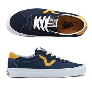 Vans CLASSIC SPORT SHOE, DRESS BLUE/ SAFFRON