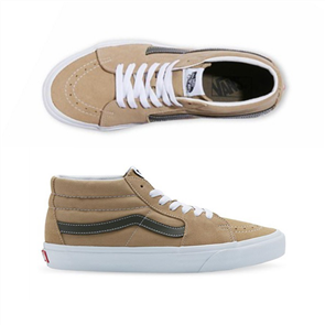 Vans SK8-MID CLASSIC SPORT SHOE, CORNSTALK/ GRAPE