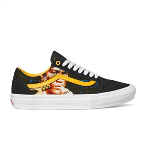 Vans SKATE OLD SKOOL BRUCE LEE SHOE, BLACK/YELLOW