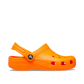 Crocs Toddler Classic Clog, Orange Zing