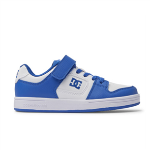 DC MANTECA 4 V SN Skate Shoe, WHITE/BLUE