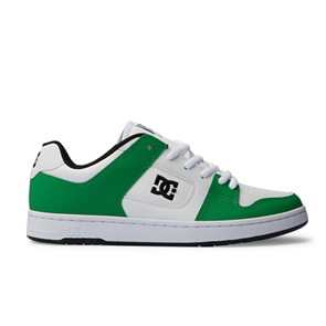 DC MANTECA 4 Skate Shoe, GREEN/WHITE/YELLOW
